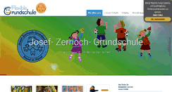 Desktop Screenshot of josef-zerhoch-grundschule.de